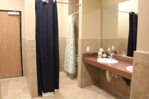 Boom Fitness Facility toiletry